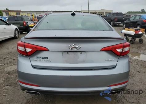 2015 Hyundai Sonata Sport z USA, uszkodzony, nr VIN 5NPE34AF4FH086092